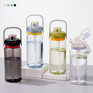 Botella de Agua Deportiva de Tritán de 45 oz con Pajita, Libre de BPA, a Prueba de Fugas, para Gimnasio y Fitness - Product Image 2