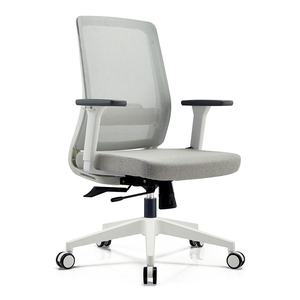 Silla de salón de malla de lujo de color blanco, silla de oficina de malla, silla ergonómica para tareas, escritorio de ordenador, sillas de oficina de malla giratoria - Product Image 5