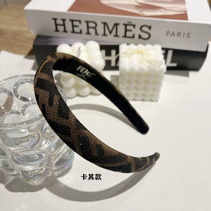 إكسسوار شعر نسائي بإسفنجة عالية ومنقوش بالزهور بتصميم كلاسيكي، طوق رأس ضاغط للشعر متعدد الاستخدامات للتنحيف وإبراز البياض - Product Image 2