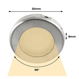 CB10 Oberflächen montierte Anzeige lampe DC12V 1,8 W 3000K/4000K Unter schrank beleuchtung <span class=keywords><strong>LED</strong></span>-Down <span class=keywords><strong>light</strong></span> mit Bewegungs sensor - Product Image 2