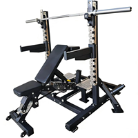 Équipement de force pour la musculation et le powerlifting : Système de banc Pro Rack pour l'entraînement des pectoraux, des épaules et des triceps