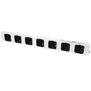 KESD KF-150AR พัดลมไอออนอุตสาหกรรมกำจัดไฟฟ้าสถิตแบบแขวน 220V พัดลมแกนหมุน อลูมิเนียมอัลลอยด์ สีดำ - Product Image 2