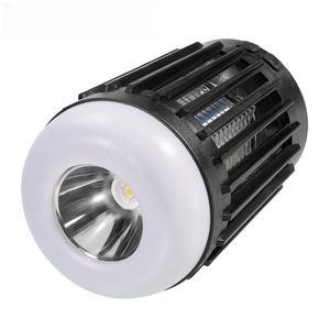 Lámpara LED UV para matar mosquitos, 1601mAh, recargable por USB, luz para acampar al aire libre, carcasa de ABS, color negro W851 - Product Image 2