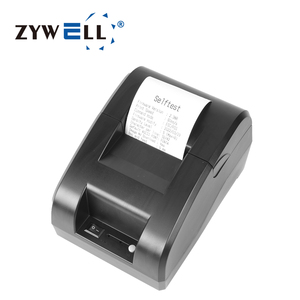 Impresora térmica de recibos ZYWELL de 58mm, la más barata, impresora de facturas de pedidos de restaurante sin tinta - Product Image 1