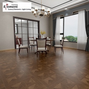 Carrelage Céramique Effet Bois Rétro Versailles 600x600mm 5mm Antidérapant Mat pour Salon Surface Antique 0,5% Humidité - Product Image 2