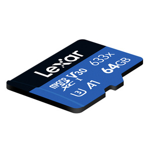 Carte TF <span class=keywords><strong>Lexar</strong></span> 32G-512G haute vitesse classe 10 U3 pour Nintendo Switch, caméra sportive Android et utilisation avec drone - <span class=keywords><strong>633X</strong></span> - Product Image 1