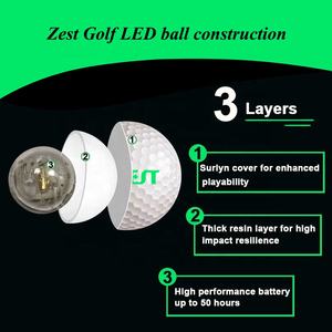 Venta al por Mayor <span class=keywords><strong>de</strong></span> Pelotas <span class=keywords><strong>de</strong></span> <span class=keywords><strong>Golf</strong></span> LED <span class=keywords><strong>Luminosas</strong></span> que Brillan en la Oscuridad, Activadas por Luz, con Iluminación - Product Image 6