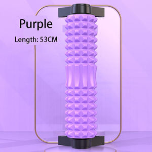 Rodillo de Masaje en Forma de Media Luna con Soporte Triangular para Relajación Muscular y Ejercicio, Equipo de Ejercicio Premium - Product Image 6