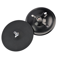13 Inch 2 Pieces Hi-Hat Dual Zone Edge & Bow Various Brand Compatible Without Metal Stand Electronic Cymbal
