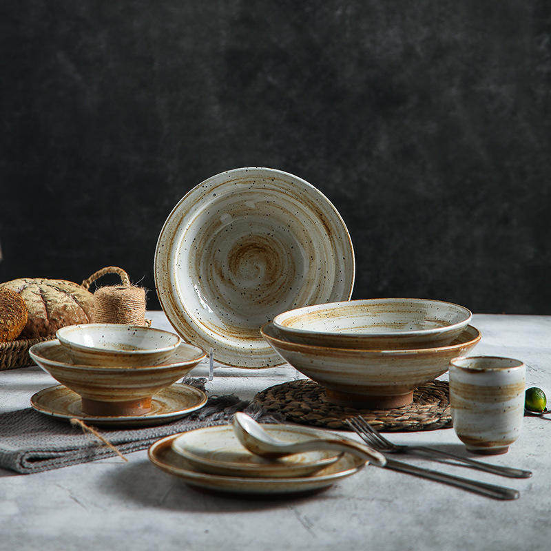 Wholesale Cheap OEM Hotel Restaurant Crockery Plates Dinnerware