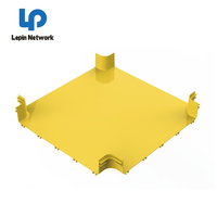 Liste de prix du fournisseur d'équipements de chemin de câbles optiques en PVC et ABS jaune de 200 mm de l'usine Ningbo Lepin
