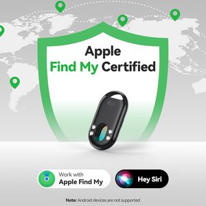 Tecknet Air Tracker Tag, Paquete de 2 Rastreadores Recargables con Control por Aplicación para iOS, Rastreo en Tiempo Real - Product Image 4