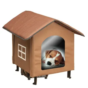 Commercio all'ingrosso moderno impermeabile all'aperto Indoor plastica confortevole Pet Cat Dog House temperatura regolabile