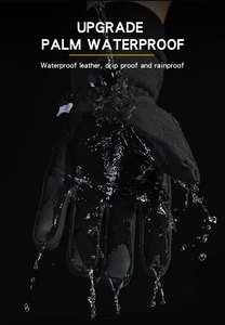 Kış kar eldivenleri kış eldiven dokunmatik ekran özel su geçirmez kış kayak eldiveni - Product Image 6