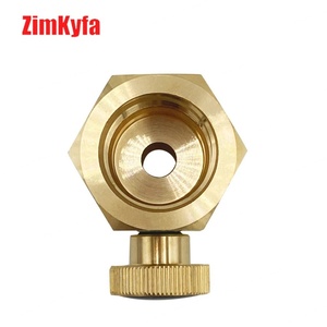 Adaptador de Estación de Recarga de Cilindros de CO2, Adaptador para Botellas de Soda, Válvula de Purga de Latón G1/2-14 W21.8, Conector CGA320, Herramientas Neumáticas OEM - Product Image 5