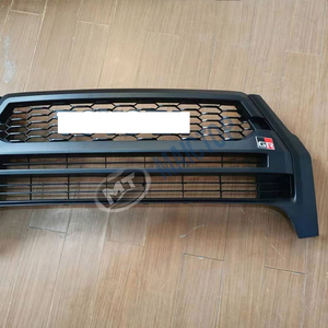 MAICTOP – accessoires de voiture Abs pare-chocs avant en plastique maille Grille Grille pour <span class=keywords><strong>Hilux</strong></span> Revo Rocco 2021 <span class=keywords><strong>2022</strong></span> GR Sport Style Accesorios - Product Image 3