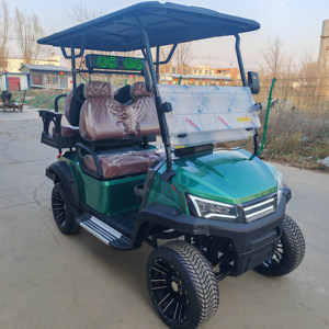 Voiturette de golf tout-terrain 4 places, batterie au plomb 48V, châssis en acier, buggy, 30-50 km/h, 50-70 km, service personnalisé HKBG, 2+2 places - Product Image 2