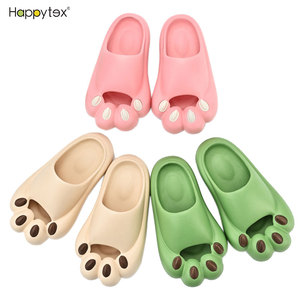 Dép Mùa Hè Siêu Mềm Chống Trượt Hình Móng Vuốt Mèo Ngộ Nghĩnh Đáng Yêu 2023 Giày Đi Biển Dép Xăng Đan EVA Dép Đi Trong Nhà Đôi Dép Trượt - Product Image 1