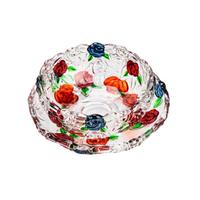 Flavents Creatief gekleurd beschilderd glazen schaal & bord Vogelnest Yoghurt Fruit Huis Rustiek Minimalistisch Snack