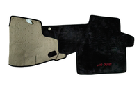 Tapis de tableau de bord sur mesure pour Toyota Land Cruiser, protection intérieure de voiture en tissu luxueux, isolation thermique UV, accessoires intérieurs