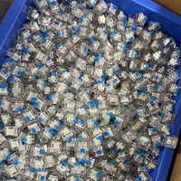 Wholesale Custom Keyboard Fidget Keychain Stress Relief Toy DIY Keycap Clicker Switch Button Keyring