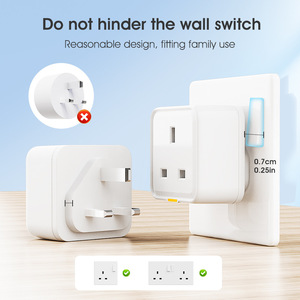 Tuya เต้ารับ Wi-Fi 16A อัจฉริยะพร้อมตัวจับเวลารีโมทคอนโทรลสำหรับบ้านอัจฉริยะอัตโนมัติ - Product Image 2