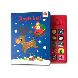 Livres audio d'apprentissage sonore pour enfants <span class=keywords><strong>de</strong></span> Noël, chansons anglaises <span class=keywords><strong>de</strong></span> haute qualité - Product Image 2