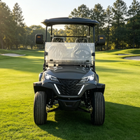 Voiturette de golf électrique personnalisée Rainbow 2 places, batterie lithium 48V, 5kW, certifiée GCC, pour parcours de golf