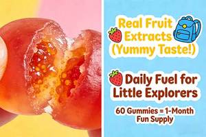 Gomitas Probióticas de Alta Potencia para Mujeres Adultas, Sin Azúcar, Veganas, con Vitamina de Olmo Resbaladizo, Apoyo Inmunológico, Fórmula Personalizada Disponible - Product Image 4