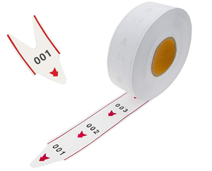 Oferta Especial: Rollos de Tickets de Número Secuencial de 3 Dígitos para Sistemas de Gestión de Colas - Product Image 1