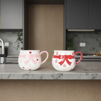 Tasses à café en céramique de style japonais, motif personnalisé, écologiques, durables, qualité supérieure, compatibles micro-ondes et lave-vaisselle