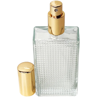 Atomiseur vide voyage vaporisateur parfum bouteille en verre botella de vaporisateur 50ml 35 ml vaporisateur de parfum