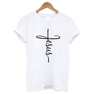 Camiseta de algodón con Logo personalizado para mujer, servicio OEM, novedad de 2021 - Product Image 2