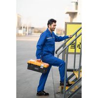 Vêtements de travail à manches longues personnalisés Protection du travail en usine Costumes Ingénieur Réparateur de voitures Salopette de travail de sécurité