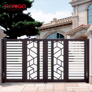 Extérieur Largement Utilisé Ferme Entrée Allée Grill Gates Sliding Pipe Gate Designs Sliding Gate - Product Image 3