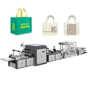 High Speed Cheap Price D Cut Shopping Non Woven Bag Making Machine Forming Machine Aluminized Film General Fully Automatic Paper