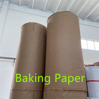 Papier sulfurisé double face en silicone OEM, rouleau jumbo, résistant à la graisse