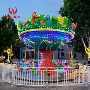 Carnival Dinosaur <strong>Swing</strong> Ride Amusement Park Equipment for <strong>Children</strong> - Product Image 1