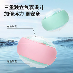 Brassards gonflables en PVC pour enfants, sur mesure, ronds, épaisseur 0,25 mm, pour la natation et les sports nautiques - Product Image 5
