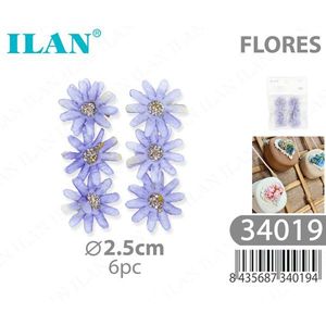Ilan Flores Fiori Secchi per Decorazioni Artigianali, 2,5 cm, Set da 6 Pezzi - Product Image 3
