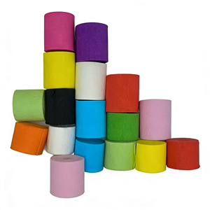 Multi Purpose Crepe <b>Paper</b> Roll Suitable for DIY Crafts Gift <b>Wrapping</b> Party Decor and Holiday Celebrations - Product Image 6
