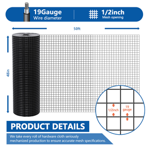 Customized <b>Wire</b> Highly Anti Rust PVC Coated <b>Wire</b> <b>Mesh</b> Welded <b>Wire</b> <b>Mesh</b> Roll With Green Pvc <b>Wire</b> for Construction - Product Image 6