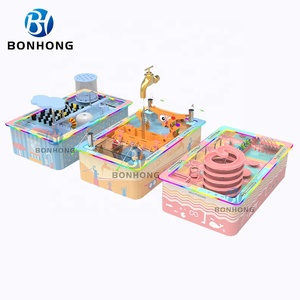 <span class=keywords><strong>Parque</strong></span> Acuático Interactivo Interior Bonhong - Mesa de Juego de <span class=keywords><strong>Parque</strong></span> Acuático en Miniatura de Alta Calidad para Niños - Product Image 1