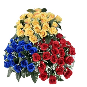AYOYO Vente chaude, <span class=keywords><strong>bouquet</strong></span> <span class=keywords><strong>de</strong></span> roses rouges artificielles pas cher, centre <span class=keywords><strong>de</strong></span> table <span class=keywords><strong>de</strong></span> mariage, <span class=keywords><strong>bouquet</strong></span> <span class=keywords><strong>de</strong></span> <span class=keywords><strong>mariée</strong></span>, <span class=keywords><strong>bouquet</strong></span> <span class=keywords><strong>de</strong></span> fleurs pour les occasions <span class=keywords><strong>de</strong></span> table - Product Image 2