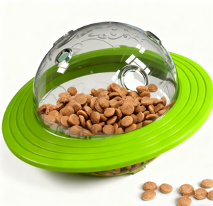 OEM sıcak satış Pet Shop Bite dayanıklı ve Durab çok fonksiyonlu köpek kedi UFO topu köpek bakımı oyuncak Pet gıda dağıtım - Product Image 2