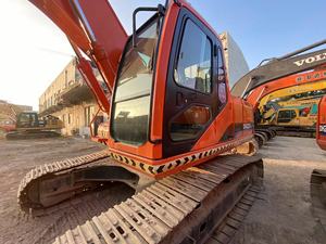 Excavatrice Doosan Dh220lc 7 d'occasion, engin de construction, couleur orange, type chenillé, équipement lourd, 19800 kg, 0-2000 heures, origine Anhui - Product Image 6
