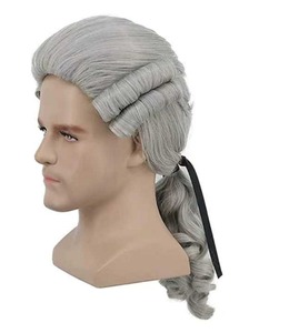 Traje de lujo de juego de rol de <span class=keywords><strong>juez</strong></span> PESENAR, que incluye Peluca de <span class=keywords><strong>juez</strong></span>, mazo, gafas, guantes, para ayudarlo a restaurar <span class=keywords><strong>la</strong></span> imagen <span class=keywords><strong>del</strong></span> <span class=keywords><strong>juez</strong></span>. - Product Image 3