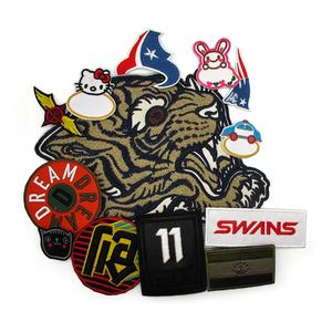 Vendita all'ingrosso accessori distintivo 3D <span class=keywords><strong>Patch</strong></span> di ricamo con lettera personalizzata Logo dettagli per accessori di abbigliamento - Product Image 6