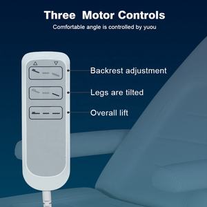 Chaise électrique pliable ergonomique et Portable, idéale pour le traitement et le Massage, à prix bas, hydraulique, moderne, grise, 2 unités - Product Image 4