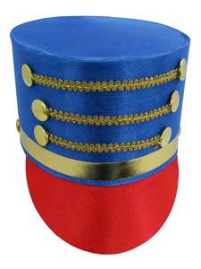 Hombre Mujer Conductor Circo Juguete <span class=keywords><strong>Soldado</strong></span> Navidad Cascanueces Banda Major Ringmaster Majorette Red Top Hat Victorian - Product Image 3